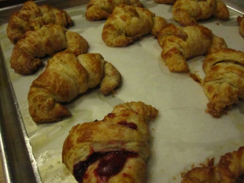 Croissants made by moi